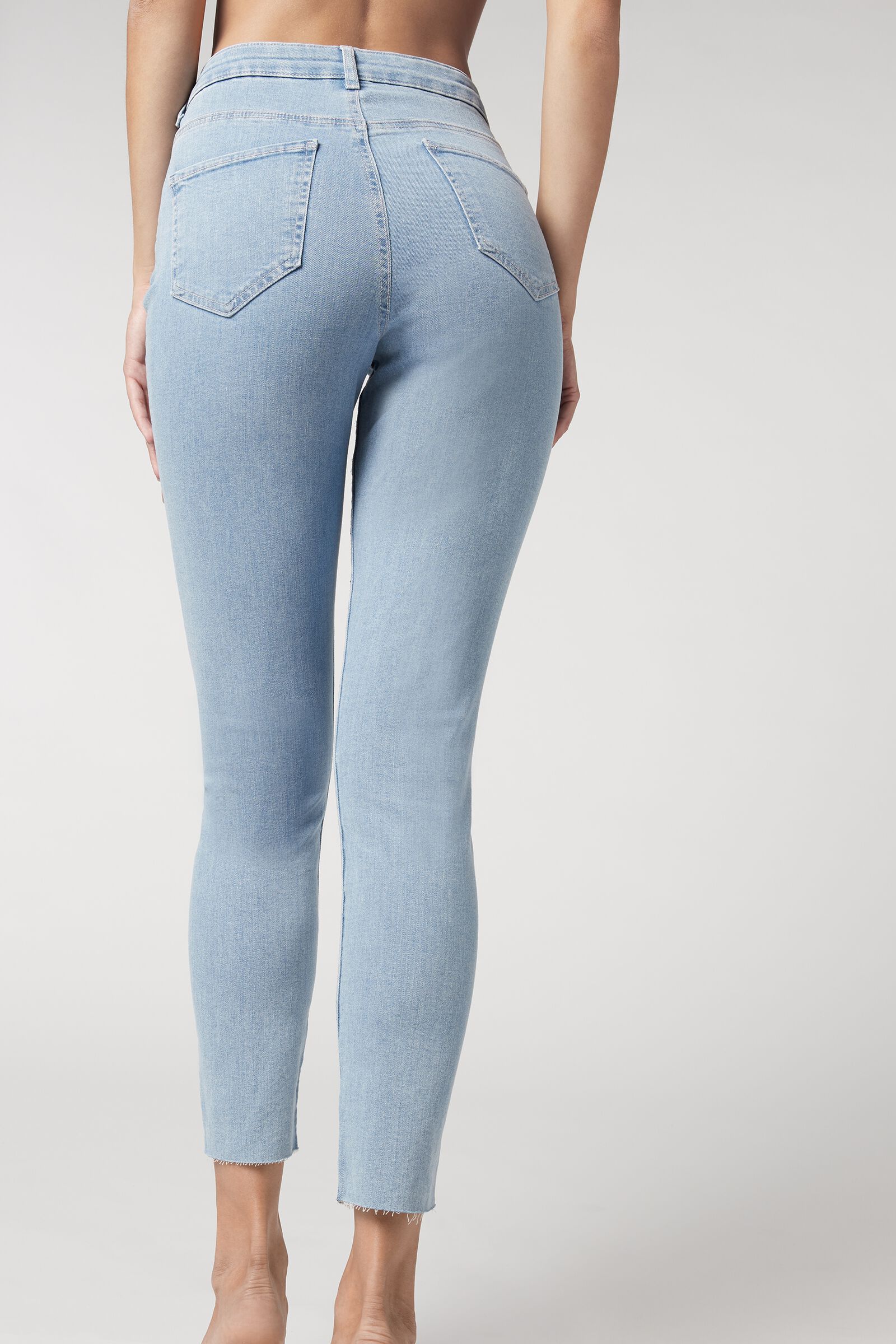 Calça Jeans com Strass MODP1025 Calzedonia