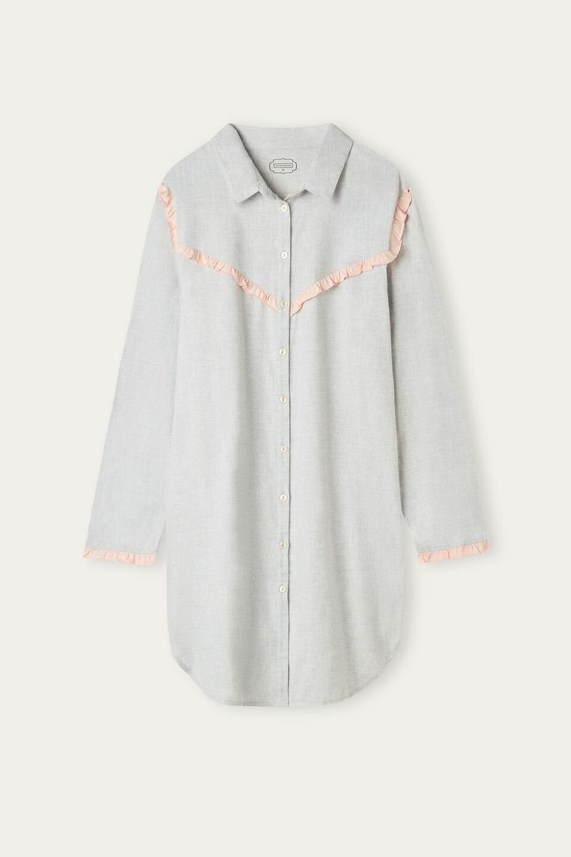 PCN871_833I_10-CAMISA-DE-NOITE-EM-TELA-DE-ALGODAO-ESCOVADO-COTTON-ROUCHES