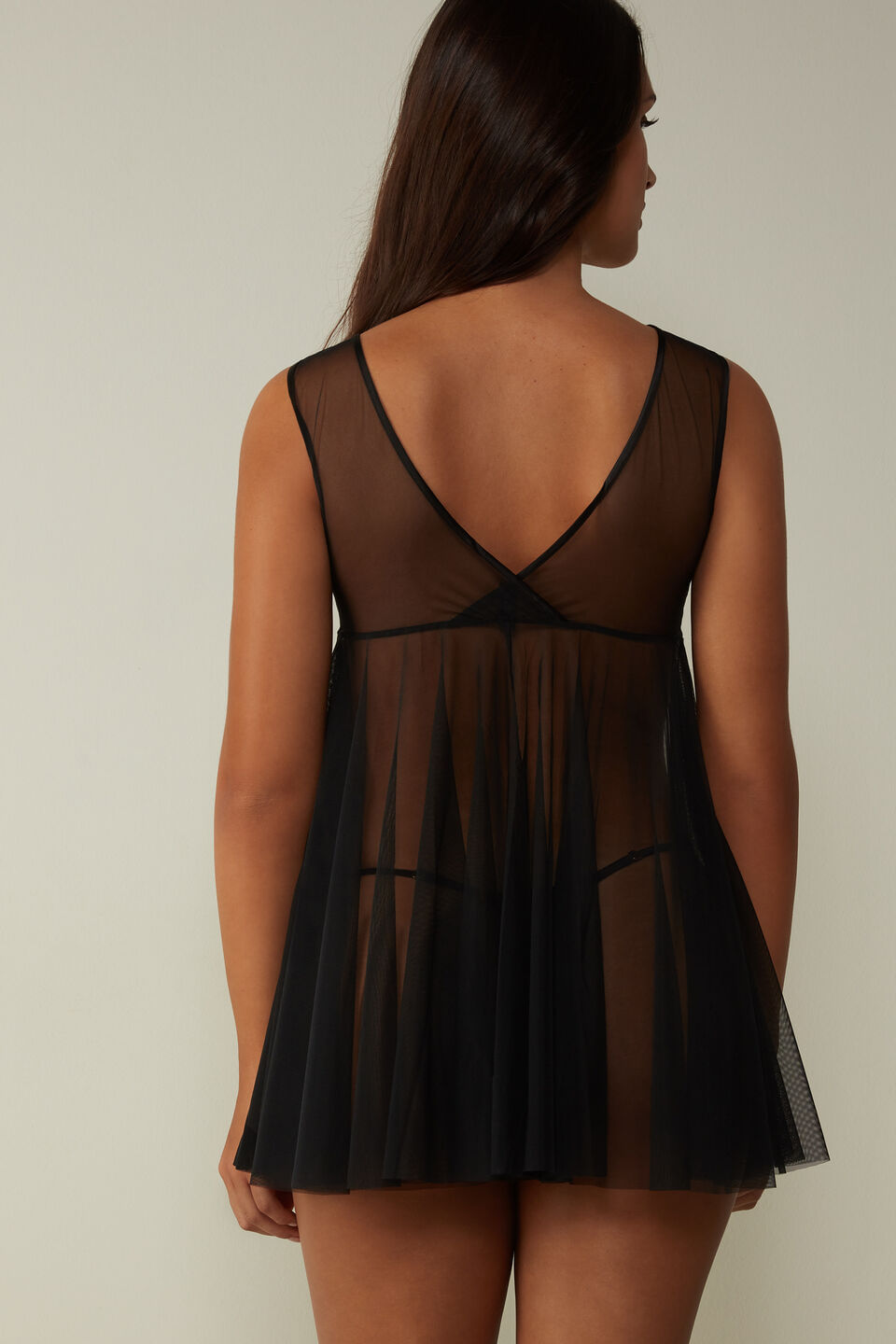 Camisola Tule Sheer Delight Lbd2439 Intimissimi