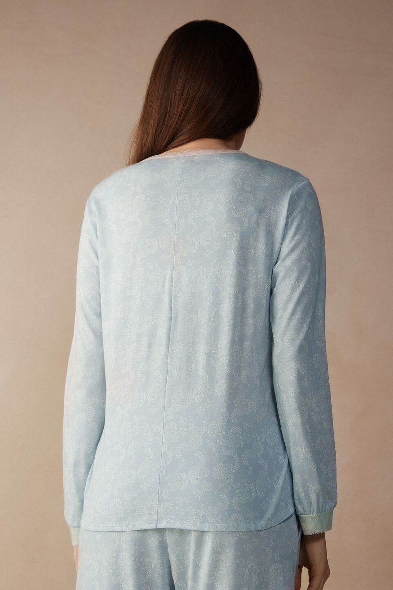 CLD910_226J_2-MAGLIA-MANICA-LUNGA-IN-COTONE-ROMANTIC-CASHMERE