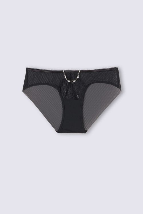 Calcinha Living In Luxe - Preto