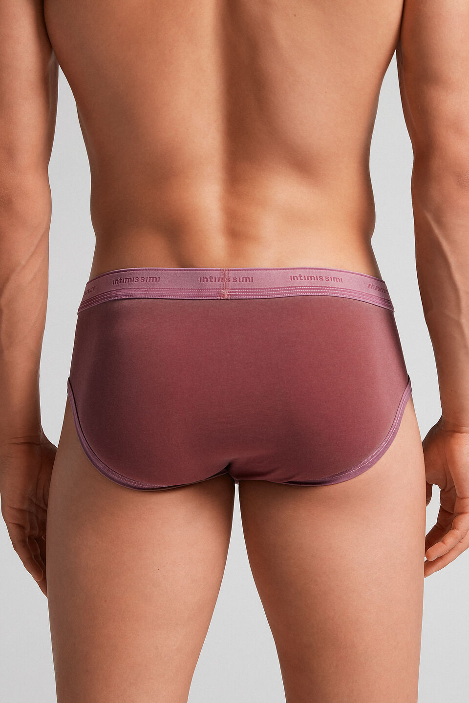 Cueca Slip Em Algodão Supima Natural Fresh Com Logótipo Siu12g Intimissimi 7191