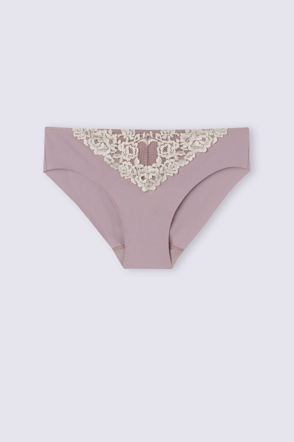 Calcinha Em Algodão Sem Costuras Pretty Flowers - Roxo