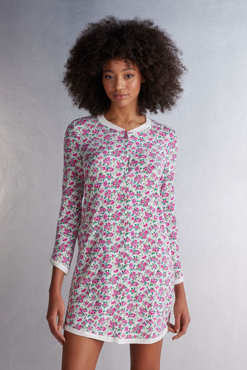 PCN2531_538J_3-CAMICIA-DA-NOTTE-APERTA-DAVANTI-IN-MODAL-LIFE-IS-A-FLOWER