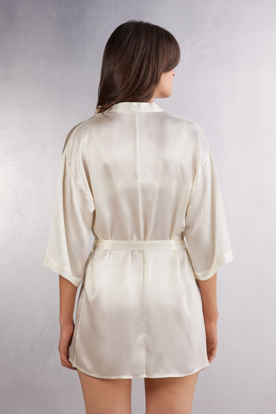 Robe Em Seda - Off-White