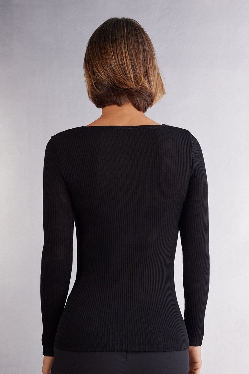 CLD49H-019-2-BLUSA-MANGA-COMPRIDA-COM-DECOTE-AMPLO-EM-LA-E-SEDA
