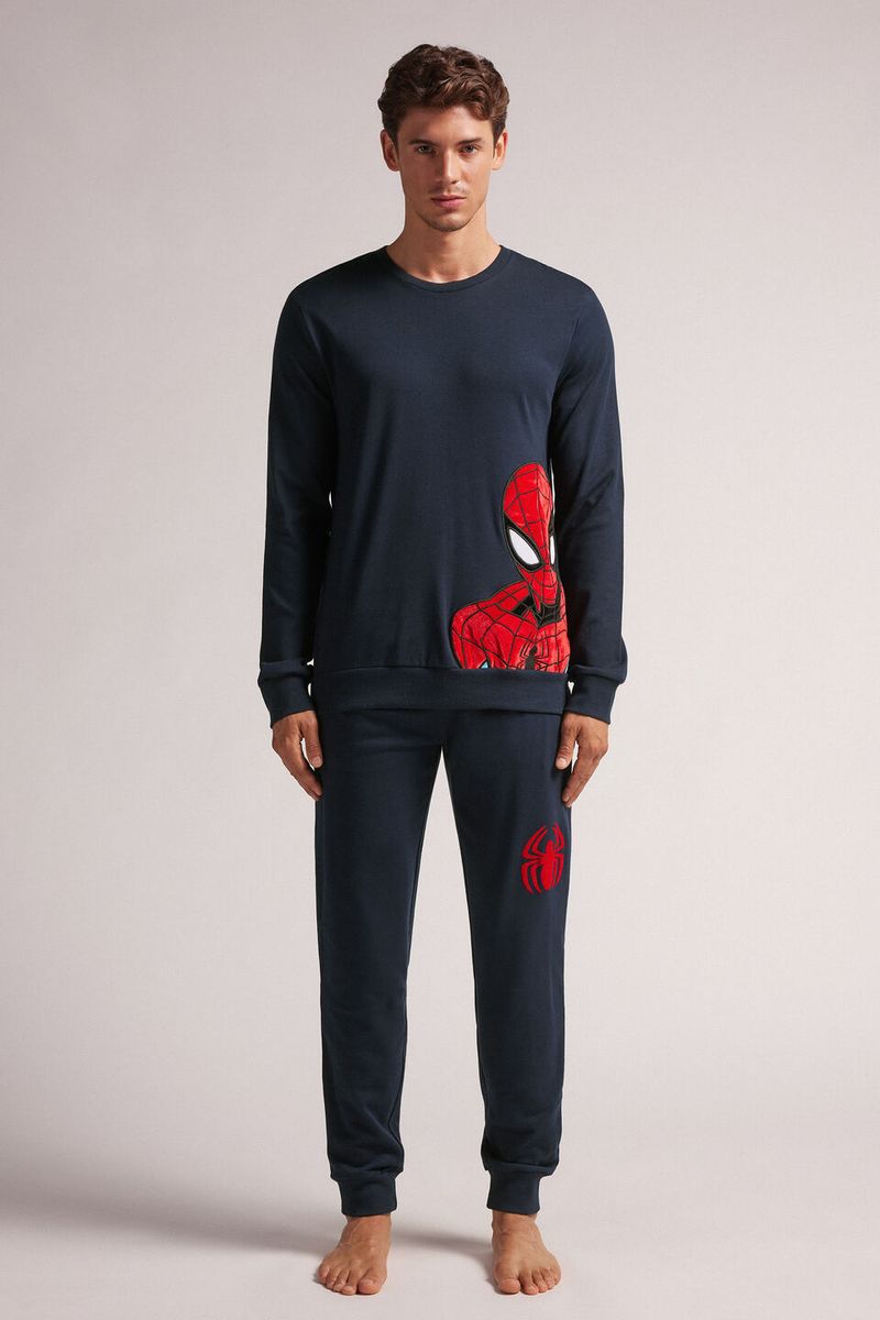 PLU576S_1467_3-PIJAMA-COMPRIDO-MARVEL-SPIDER-MAN-EM-ALGODAO