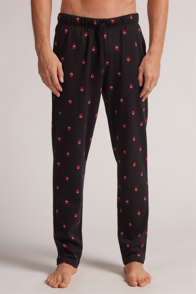 PUL576_689J_3-PANTALONI-LUNGHI-COTONE-MARVEL-SPIDER-MAN