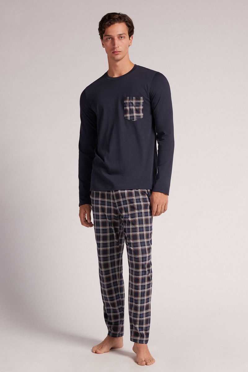 PLU619_800_1-PIJAMA-COMPRIDO-EM-ALGODAO-ESTAMPADO-XADREZ