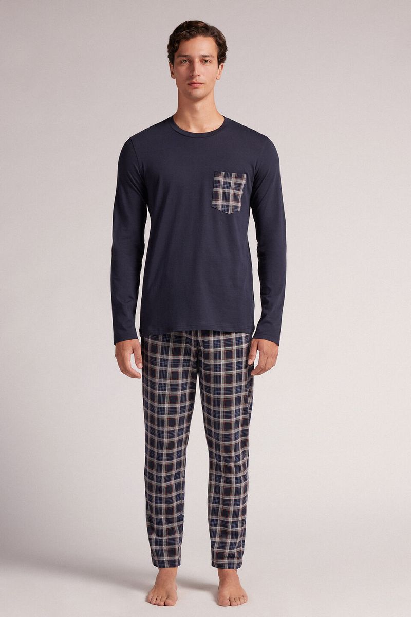 PLU619_800_3-PIJAMA-COMPRIDO-EM-ALGODAO-ESTAMPADO-XADREZ