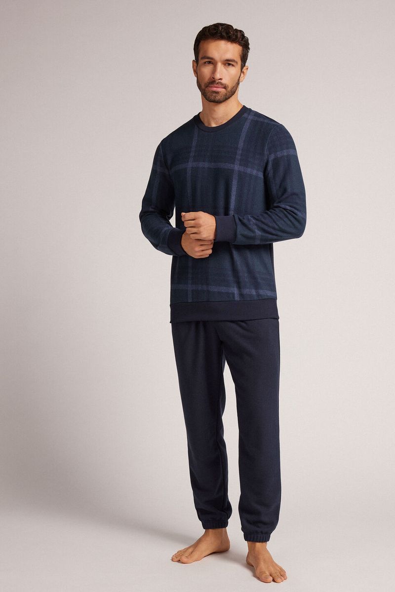 PLU626_749J_1-PIJAMA-COMPRIDO-TRICO-PADRAO-XADREZ