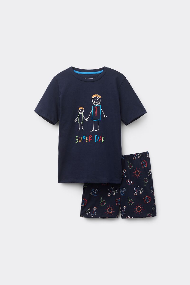 PCB193P_1467_10-PIJAMA-CURTO-EM-ALGODAO-SUPER-DAD---MENINO