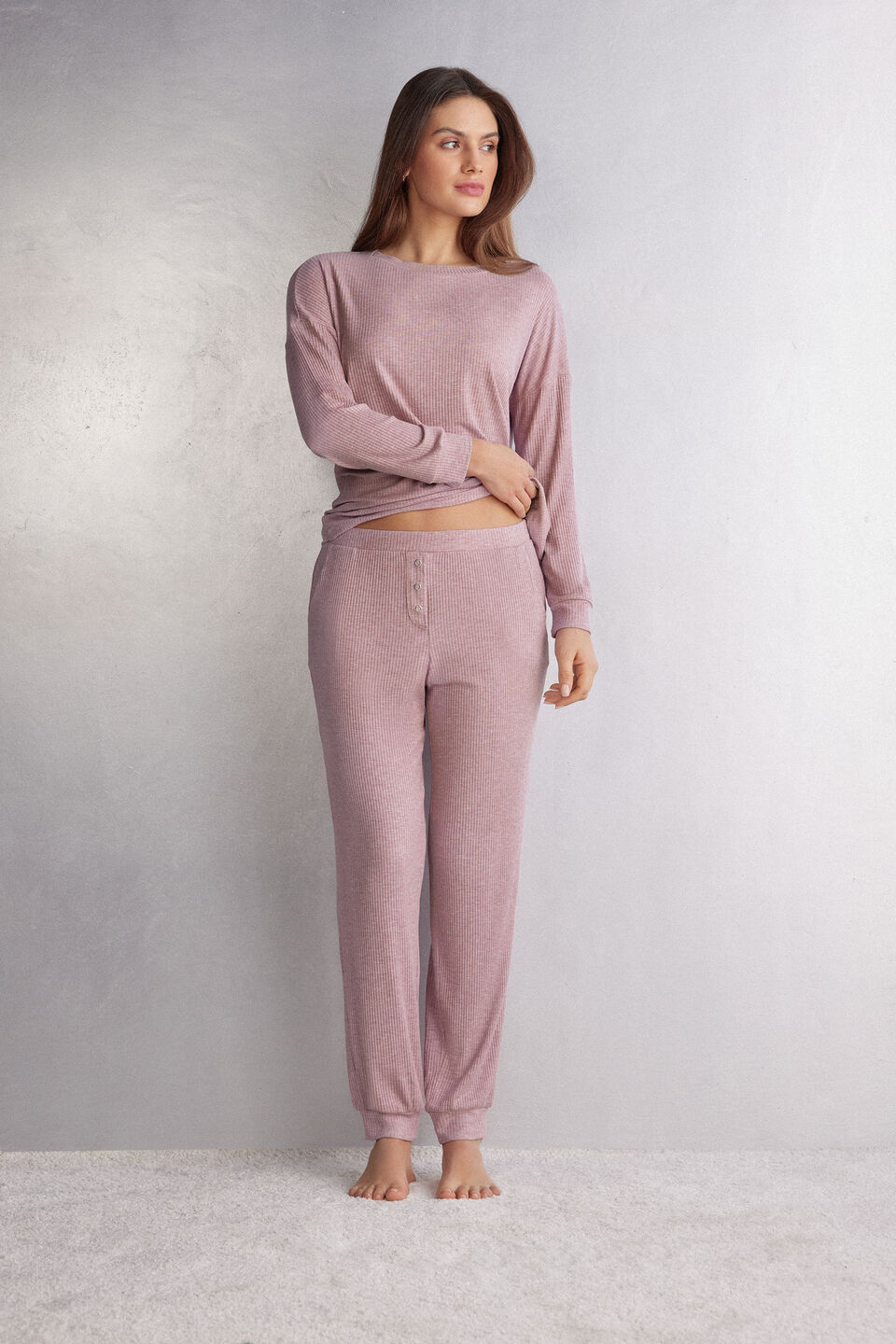 Calça Em Modal Chic Comfort - Rosa