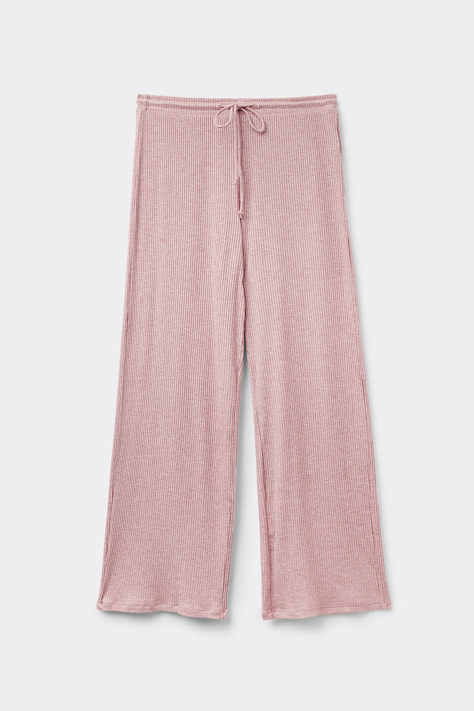 Calça Efeito Pantalona Em Modal Chic Comfort - Rosa