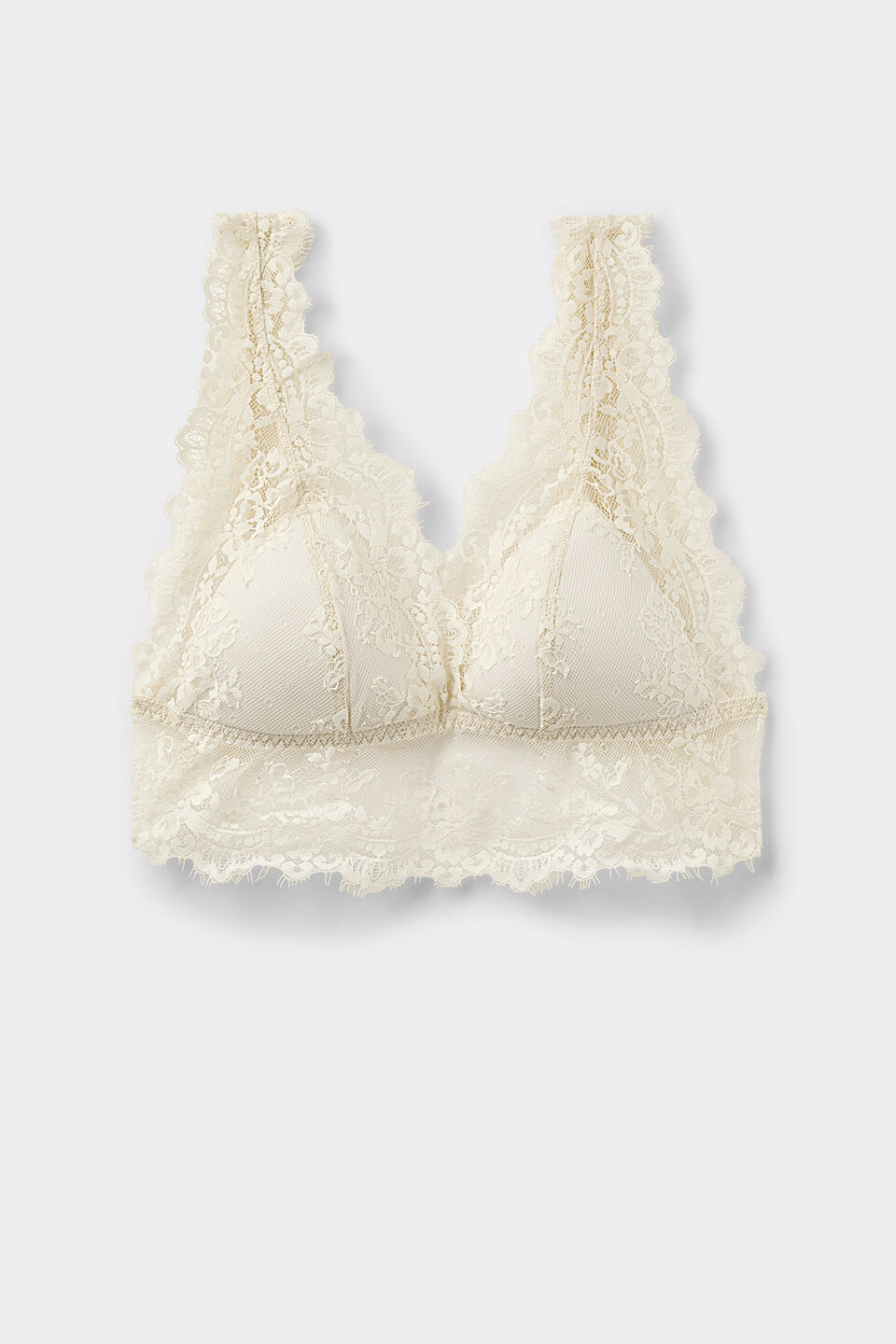 Sutiã Top Em Renda Self Love - Off-White