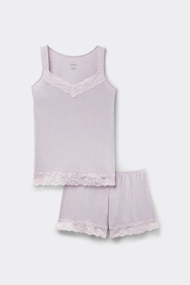 PCD700G_068K_10-PIJAMA-CURTO-E-CAMISOLA-DE-ALCAS-EM-MODAL-COM-RENDA